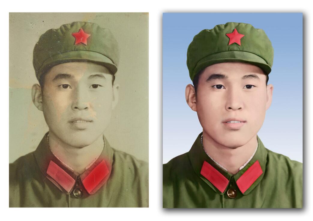 玉龙破损照片修复-18